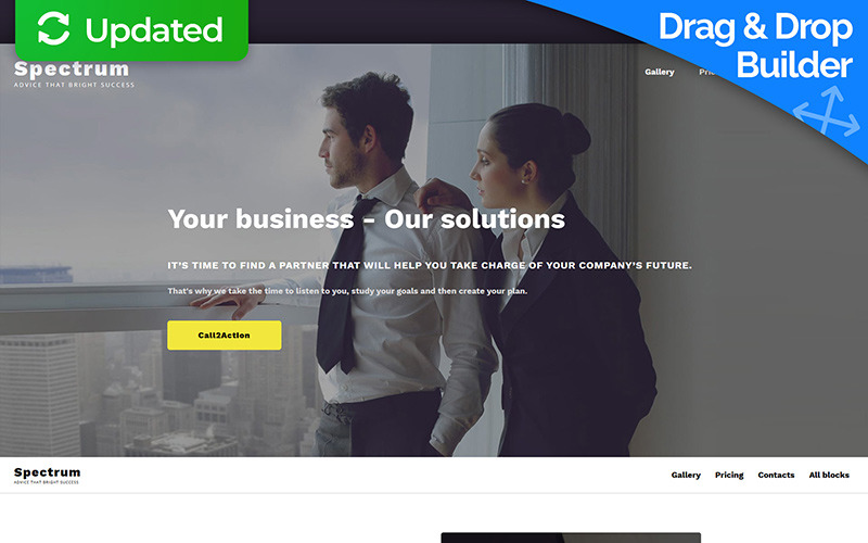 консалтинг motocms 3 шаблон целевой страницы