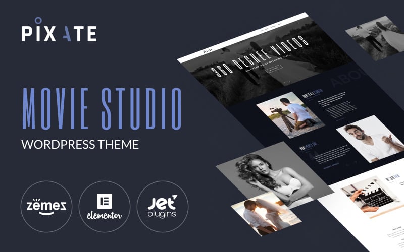 Pixate - Tema WordPress do Movie Studio