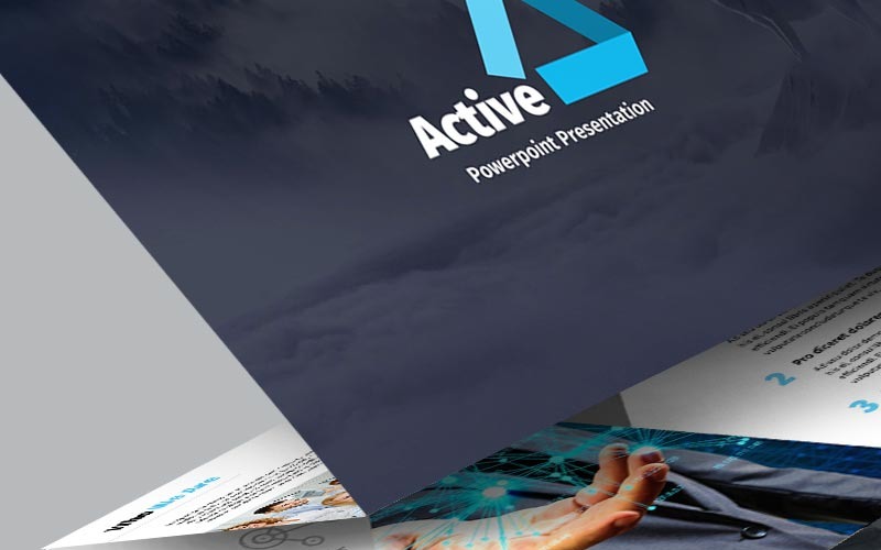 Actieve PowerPoint-sjabloon