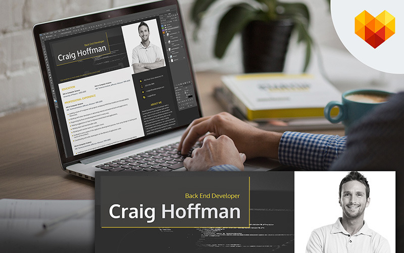 Craig Hoffman-后端开发人员简历模板