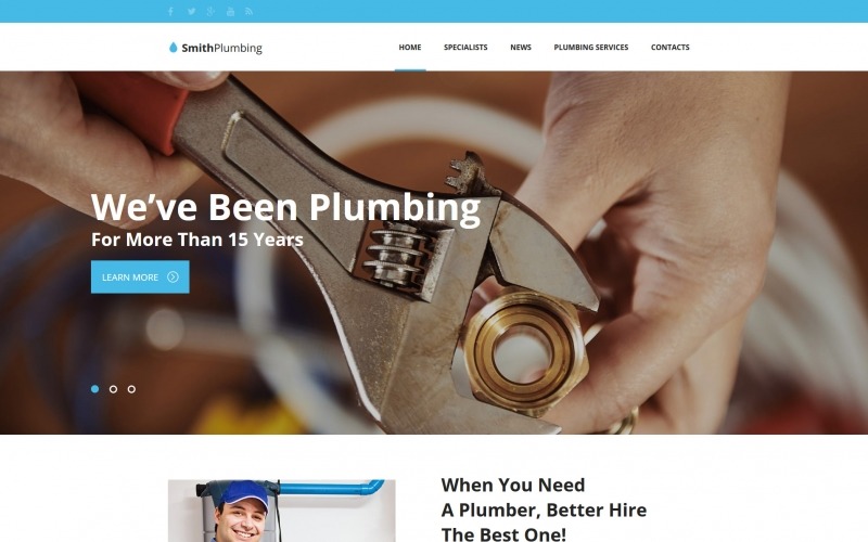 сантехника moto cms html шаблон