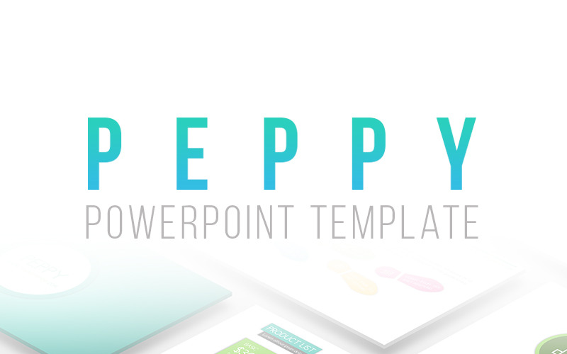 Peppy PowerPoint šablona