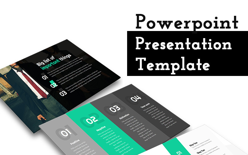 Erstaunliche Listen - PowerPoint-Vorlage