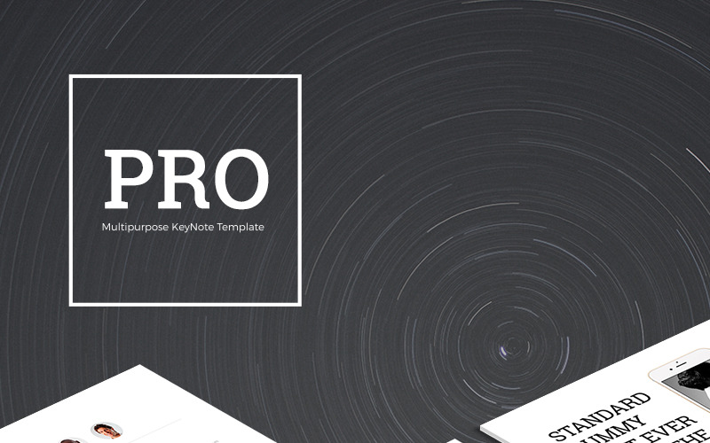 PRO Multipurpose - - шаблон Keynote