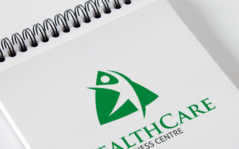 Шаблон логотипу охорони здоров'я