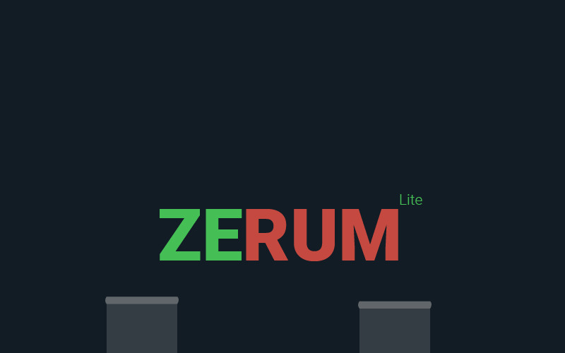 Zerum Lite | Mall för logistiklogotyp