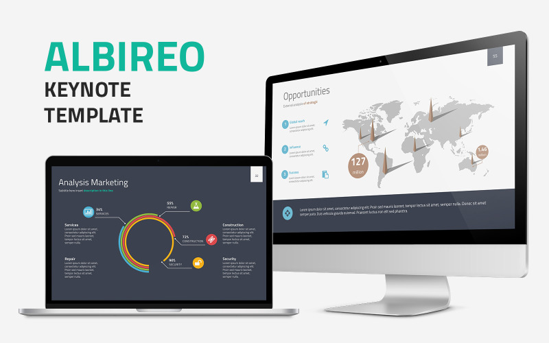 Albireo - modello di Keynote