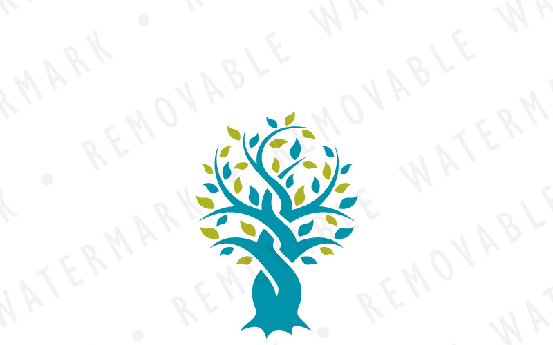 Download Шаблон логотипа "Helix Tree Logo Template" / Helix Tree Logo Template - Шаблон логотипа на тему графика tree nature spa healthy hope transformation dna grow balance helix soul duality regeneration symbiosis genetics equilibrium science logo design template