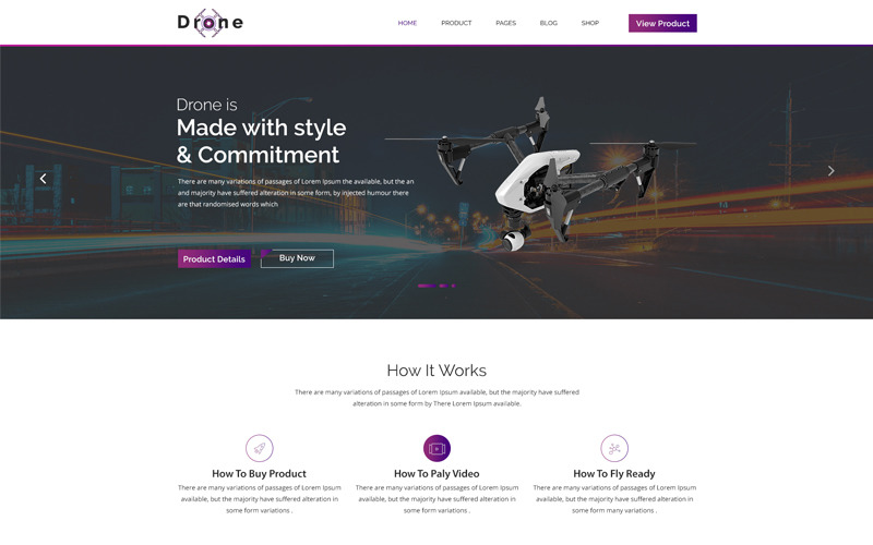 Download PSD шаблон "DRONE X Product Landing Page PSD Template" / DRONE X Product Landing Page PSD Template - PSD шаблон на тему информационная безопасность drone camera landing page single product affiliate fly flying onepage recorder shop responsive psd template