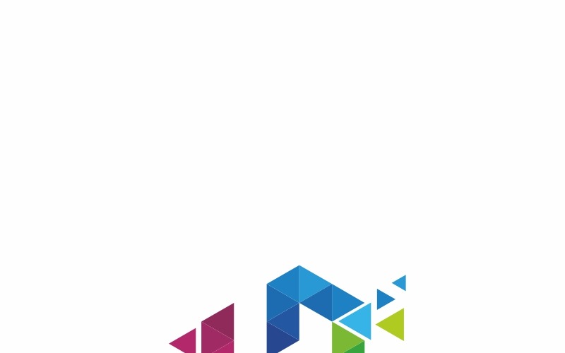 Шаблон логотипу Hugo Tech