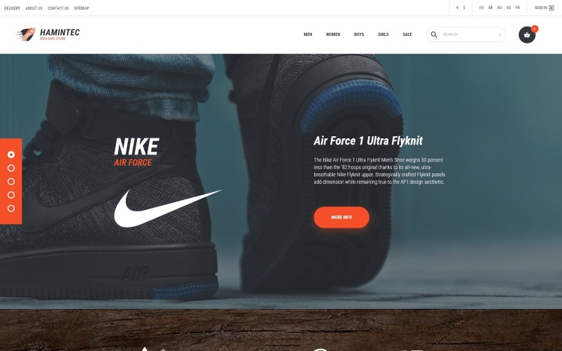 Hamintec 2 - Tenisky Store PrestaShop Theme