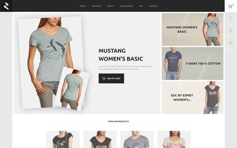 Motyw T-Store PrestaShop