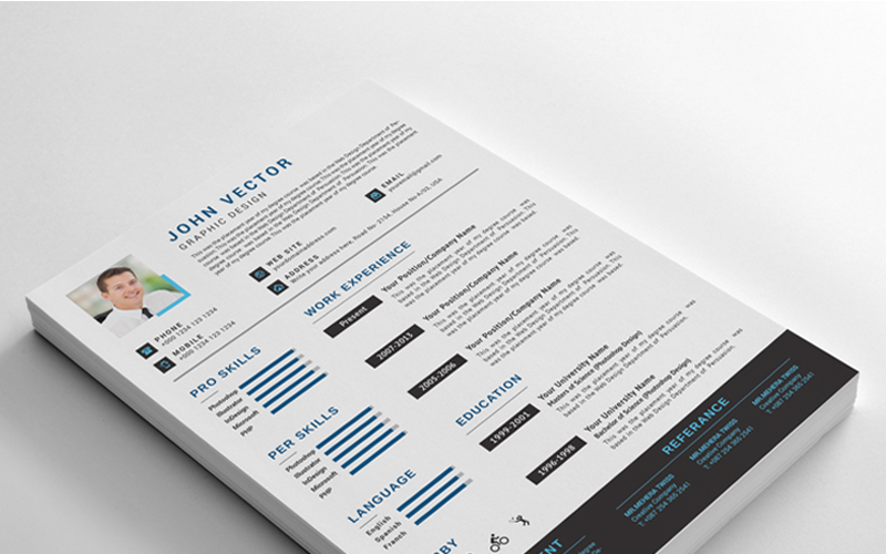 John Vector Resume Template