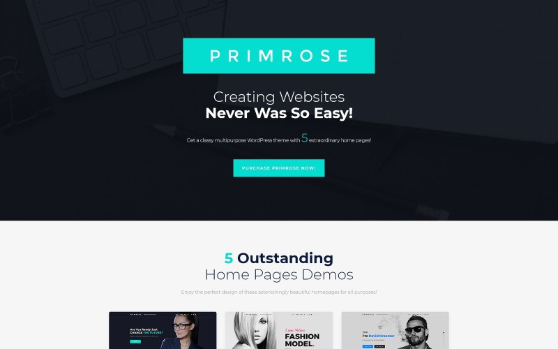 Primrose - Többcélú WordPress téma