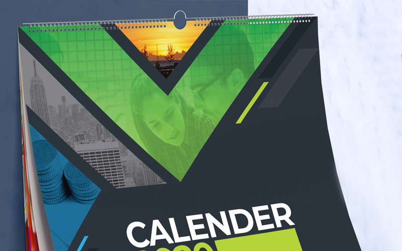 Download Planner "2020 Wall and Desk Calendar / Design Planner" / 2020 Wall and Desk Calendar / Design Planner - Planner на тему графика calendar wall desk new year template table yearly monthly 12 month current indesign happy advent calendarundefined planner 2020