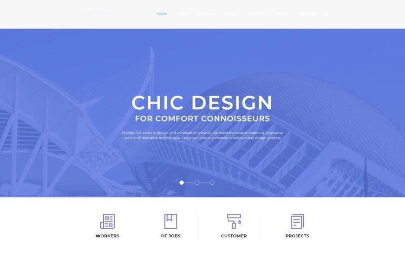 Urbango - Thème WordPress pour cabinet d'architecture