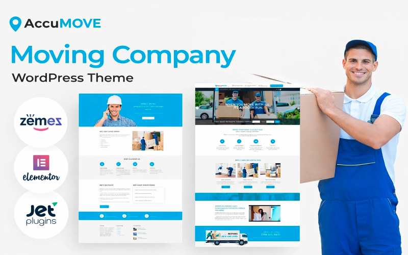 Accumove - Verhuisbedrijf WordPress Thema