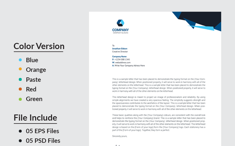 Download Фирменный стиль "Hallmark Letterhead - Corporate Identity Template" / Hallmark Letterhead - Corporate Identity Template - Фирменный стиль на тему графика black blue both side design business card letterhead creative flyer graphic green landscape letterhead design logo magazine modern official print