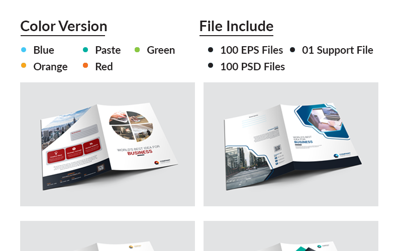 20 Presentation Folder - Corporate Identity Template