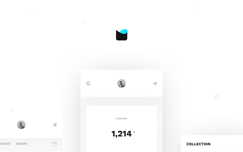 Download UI элементы "UTech UI Elements" / UTech UI Elements - UI элементы на тему графика start-up template ui kit fintech edtech media food commerce fitness sketch