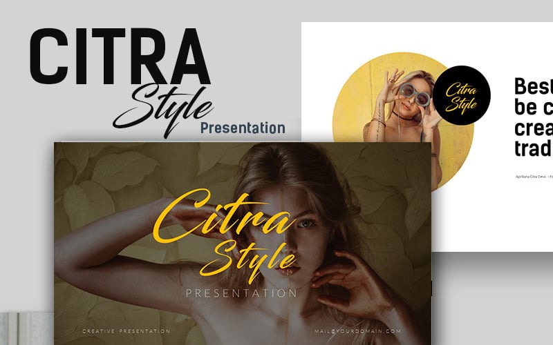 Citra Style Creative-主题演讲模板