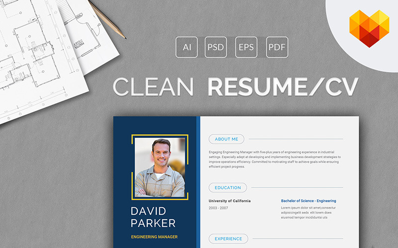 David Parker - Szablon CV menedżera ds. Inżynierii