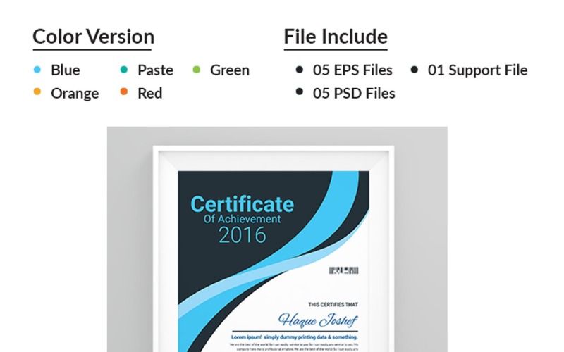 Download Шаблон сертификата "Insurance Company Certificate Template" / Insurance Company Certificate Template - Шаблон сертификата на тему графика achievement award background border certificate coupon diploma engraved engraving frame guilloche multipurpose pantone professional protected rosette secure security paper two