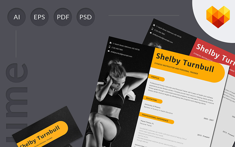 Download Резюме "Shelby Turnbull - Personal Trainer Resume Template" / Shelby Turnbull - Personal Trainer Resume Template - Резюме на тему графика women fitness fithess gym yoga crossfit workout exercise center centers abc gyms exercises health weightlifting aerobic aerobics trainer trainer training cardio club muscle muscles weight los