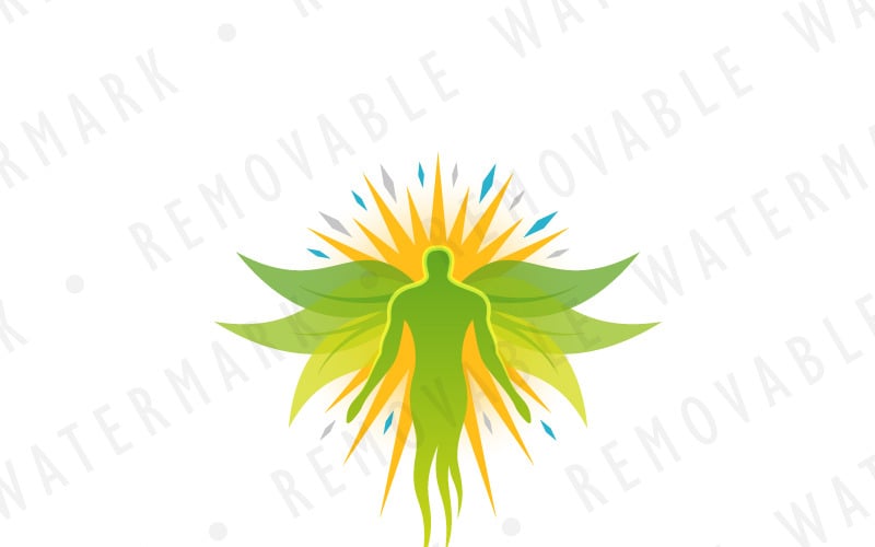 Natuurlijke Ascension Logo sjabloon