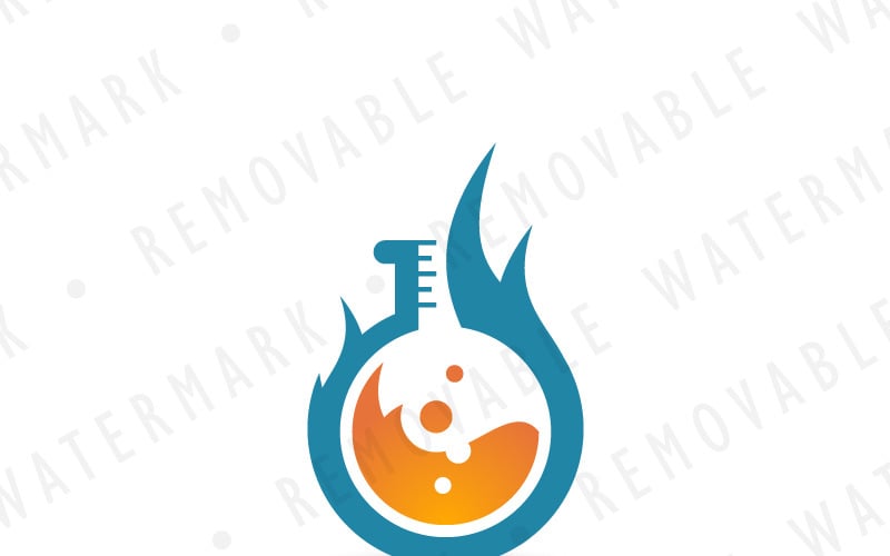 Pyro Science Logo sjabloon