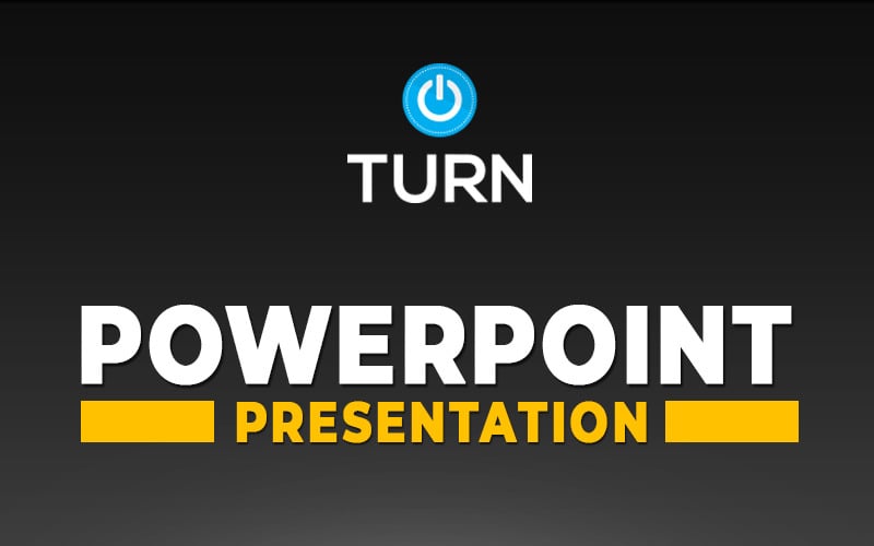 Animated Business PowerPoint template