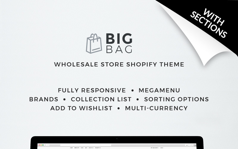 Big Bag - grossistbutik Shopify-tema