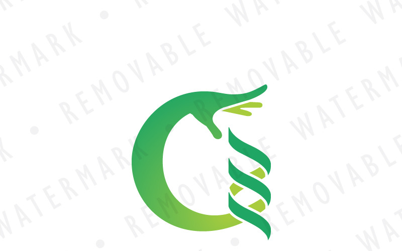 Download Шаблон логотипа "G Genetics Logo Template" / G Genetics Logo Template - Шаблон логотипа на тему графика science chemistry hand dna genetics helix letter g healing manipulation research medicine modification innovation lab human biotechnology logo design template