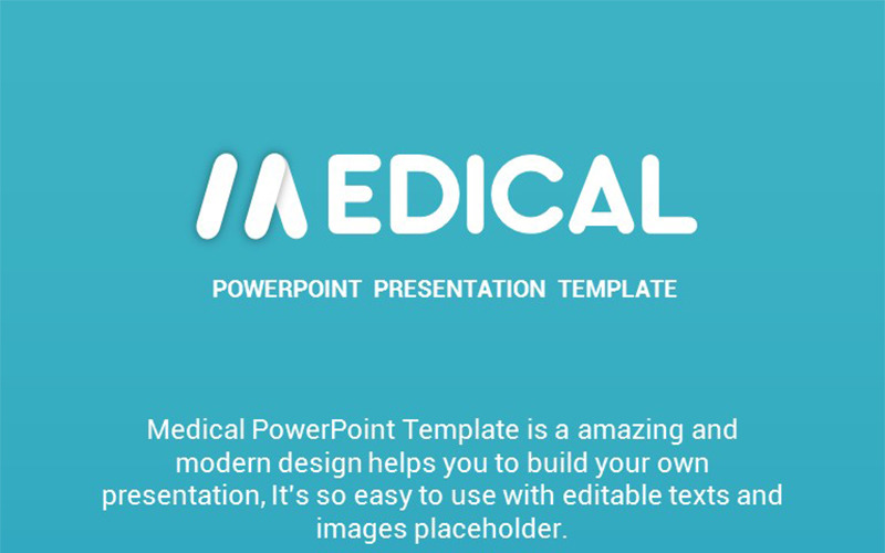 Modèle PowerPoint de modèle de présentation médicale