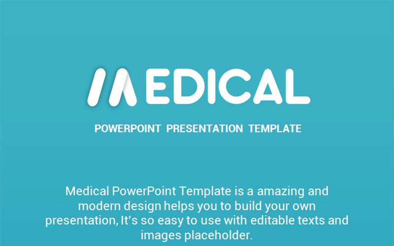 Modello di presentazione medica modello PowerPoint