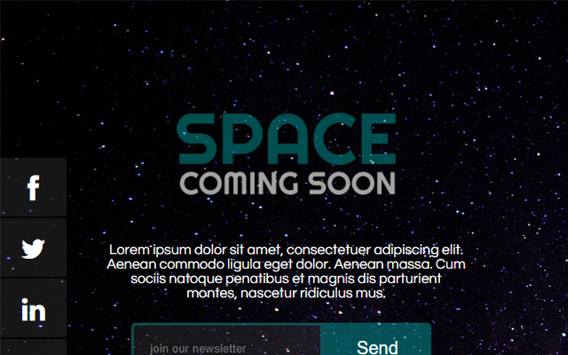 Space Coming Soon Spezialseite