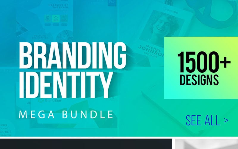 Download Бандл для корпоративного брендинга / Corporate Branding Identity OneStop Mega - Corporate Identity Template - Фирменный стиль на тему графика brand complete stationery identity corporate proposal profile portfolio minimal design template logo