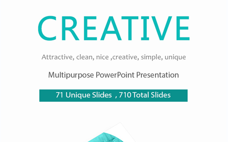 Creative PowerPoint Presentation Template PowerPoint template