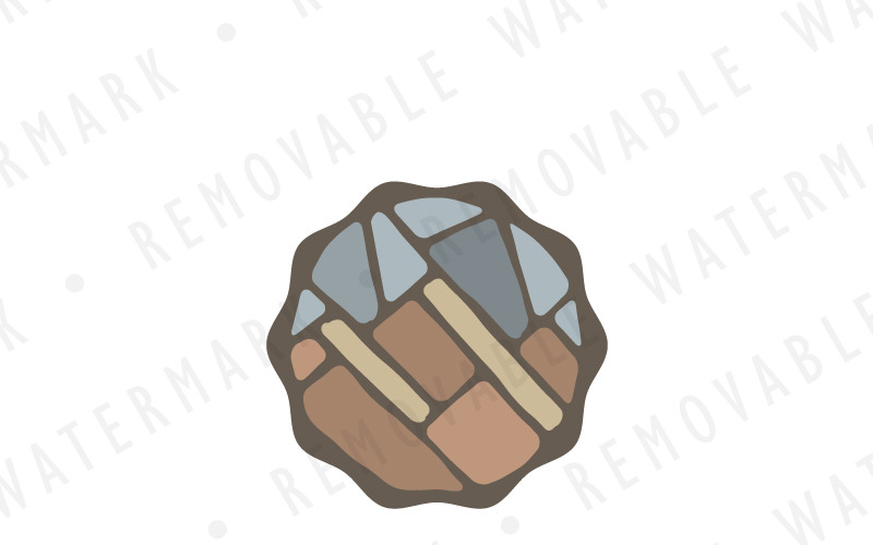 Download Шаблон логотипа "Granite Mountains Logo Template" / Granite Mountains Logo Template - Шаблон логотипа на тему графика mountain peak rock stone marble masonry decoration wall tile massive granite geology earth mineral logo design template mining construction glass