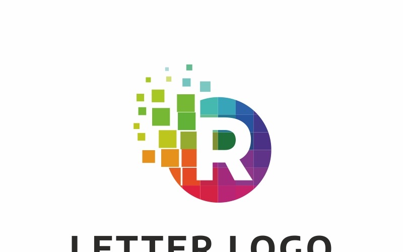 Шаблон логотипа Rdesign
