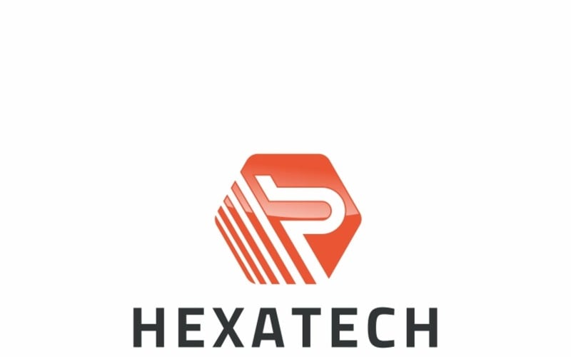 HEXATECH - Modello di logo