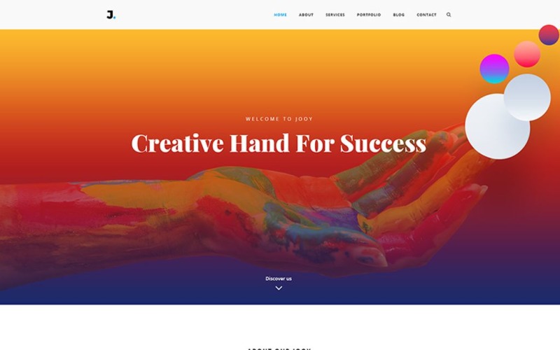 Joy-企业HTML网站模板