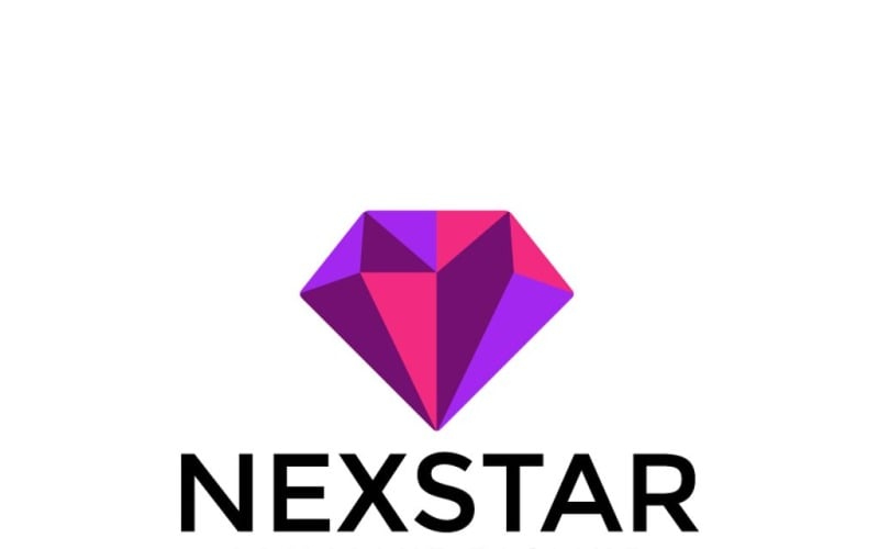 Nexstar - Шаблон логотипа