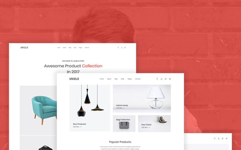 Uniqlo - minimální téma WooCommerce