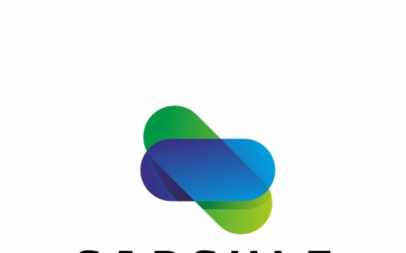 Download Шаблон логотипа "Capsule Medicline - Logo Template" / Capsule Medicline - Logo Template - Шаблон логотипа на тему графика capsule dietary discipline drugs eco food supplements health and wellness herb herbal medicines mineral natural nature nutrition organic pharmacies pharmacy