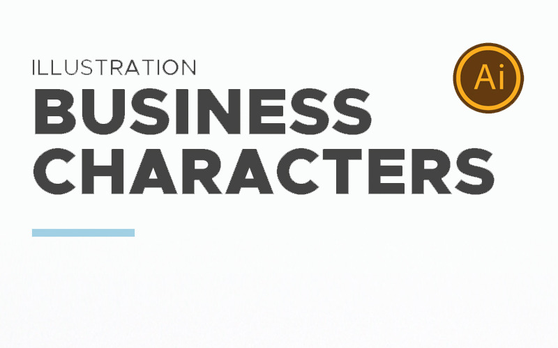 Geschäftsleute Charakter - Illustration