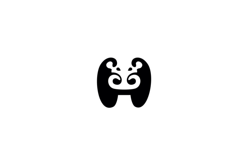 Hipopótamo - Modelo de logotipo