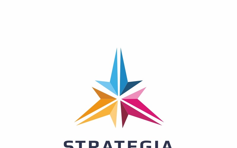 Plantilla de logotipo de Strategia