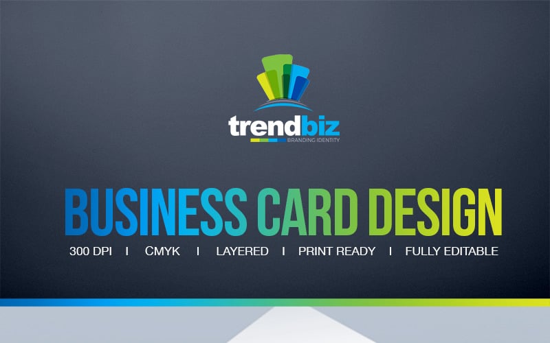 TrendBiz - - Vállalati-azonosság sablon