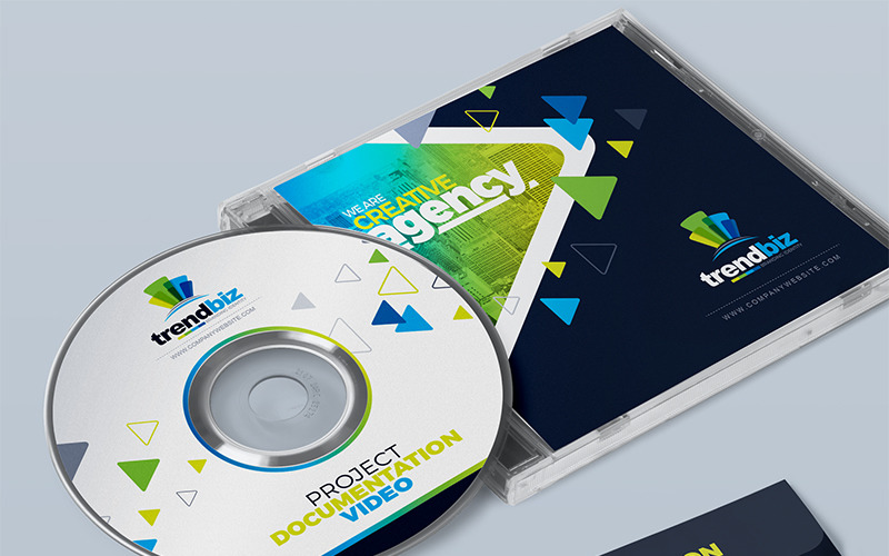 CD Cover - - Corporate Identity Template
